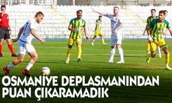 Bayburt Özel İdarespor Osmaniye deplasmanından  puansız döndü