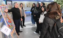 Manisa'da “Fırça İzleri” sanatseverlerle buluştu