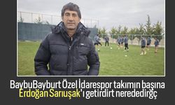 Bayburt Özel İdarespor takımın başına Erdoğan Sarıuşak'ı getirdi