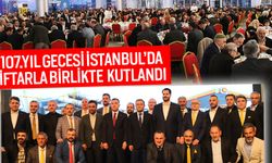 107.Yıl Kurtuluş programı, İstanbul’da İftarla birlikte kutlandı.