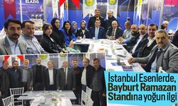 İstanbul Esenlerde, Bayburt Ramazan Standına yoğun ilgi