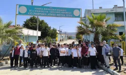 Gölmarmaralı öğrenciler arıtma tesisinde suyun değerini öğrendi