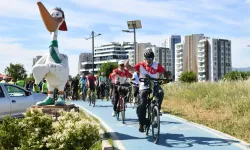 İzmir Çiğli’de pedallar doğa için döndü