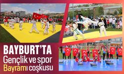 Bayburt'ta Gençlik ve spor Bayramı coşkusu