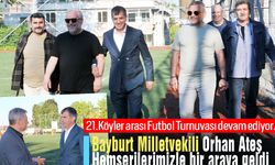 Milletvekili Orhan Ateş, Köyler arası Turnuvayı ziyaret etti