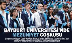 Bayburt Üniversitesi’nde Mezuniyet Coşkusu