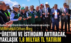 Bayburt’un En Büyük ikinci Sulama Barajında sona doğru