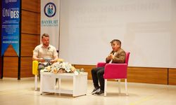 Efsane Halterci Halil Mutlu, Bayburt Üniversitesi Öğrencileriyle Söyleşide Buluştu