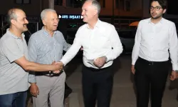 Başkan Alper Taban Sinanbey’de vatandaşlarla buluştu