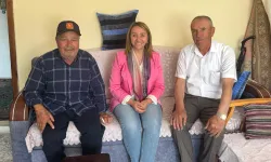 Başkan Tekin'den Kıbrıs Gazisi Rıza amcaya moral