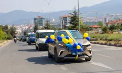 Bilecik'te sünnet töreninde TOGG’lu kortej