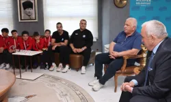 Bursa Nilüfer’in minik gururları Başkan Özdemir’le buluştu