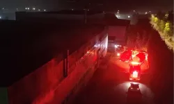 Düzce'de mobilya fabrikasında yangın
