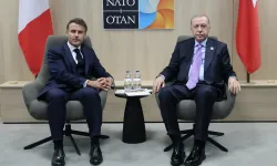 Erdoğan ve Macron Lahey’de görüştü