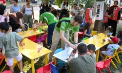 İzmir Bornova'da kalpler çevre için buluştu