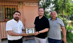 İzmir'de Fincancılar Çarşısı’nda dayanışma mesajı