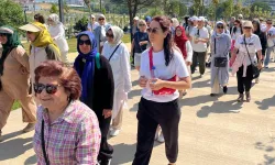 Kadınlar sağlıklı yaşam için yürüdü