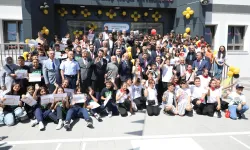 Kayseri Melikgazi'de karne heyecanı