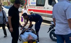 Kumluca’da küçük çocuğa motosiklet çarptı!