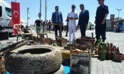 Mudanya'da Sahil Güvenlik'ten denizlere nefes aldıran temizlik