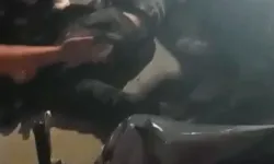 Otomobil ile çarpışan kurye yaralandı