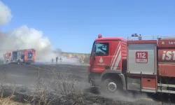 Silivri’de otluk alanda çıkan yangın kontrol altına alındı