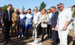Türk futboluna yıldızlar yetiştiren yüce spor’un tesisi yenilendi