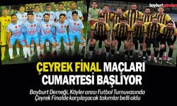 Köyler arası Futbol turnuvasının çeyrek final kuraları çekildi
