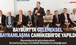Bayburt'ta Kurban Bayramı bayramlaşma töreni arefe gününde gerçekleşti