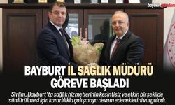 Bayburt il sağlık müdürü göreve başladı