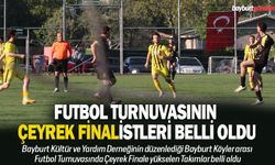 Köyler arası,Futbol turnuvasının çeyrek finalistleri belli oldu