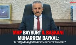 MHP İl Başkanı Baykal, yatırım teşvik uygulaması hakkında açıklama yaptı