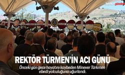 Rektör Mutlu Türkmen'in annesi Ankara ebedi yolculuğuna uğurlandı