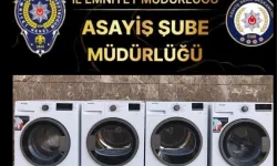 Adıyaman konteyner kentte çamaşır makinesi hırsızları yakalandı