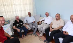 Başkan Büyükgöz'den kıbrıs gazisine vefa ziyareti