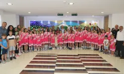 Başkan Çiftçi, minik basketbolcularla bir araya geldi