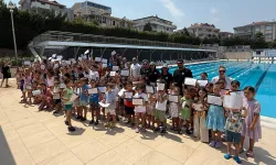 Bursa Nilüfer'de minik sporcular sertifikalandı