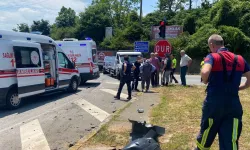 Düzce Barbaros Kavşağı’nda korkutan kaza: 3 yaralı