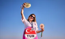 Genç sporcu Derin Deniz'den Avrupa şampiyonluğu
