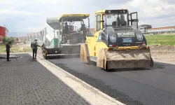 Kayseri Melikgazi'de asfalt çalışması tam gaz
