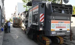 Manisa'da asfalt çalışmaları başlandı