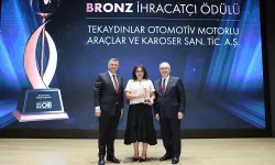 Tekaydınlar'a OİB'den bronz ihracatçı ödülü