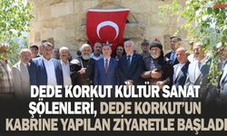 Dede Korkut Kültür Sanat Şölenleri, Dede Korkut’un kabrine yapılan ziyaretle başladı.