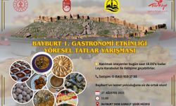 Ünlü Şefler Bayburt Mutfağı etikliğine katılıyor