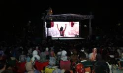 Açık havada sinema keyfi