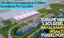 Bayburt-Gümüşhane havalimanı inşaatı yükseliyor