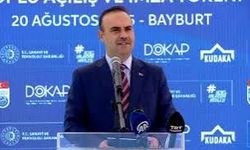 Sanayi Bakanı Mehmet Fatih Kacır Bayburtta