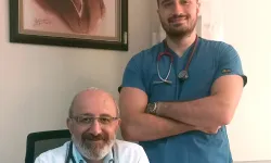 Bursa Mudanya'da baba-oğul aynı hastanede