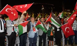 Kayseri'de vicdanlar Gazze için buluştu