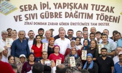 Mersin'de zarar gören çiftçiye destek